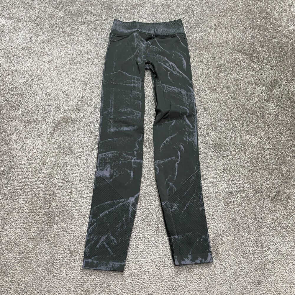 Lululemon Ebb To Street Tight Wash Leggings Womens 4 Compression Tie-Dye 20x26